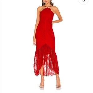 Revolve- Mulan midi dress by NBD
